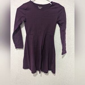 Girls purple dress